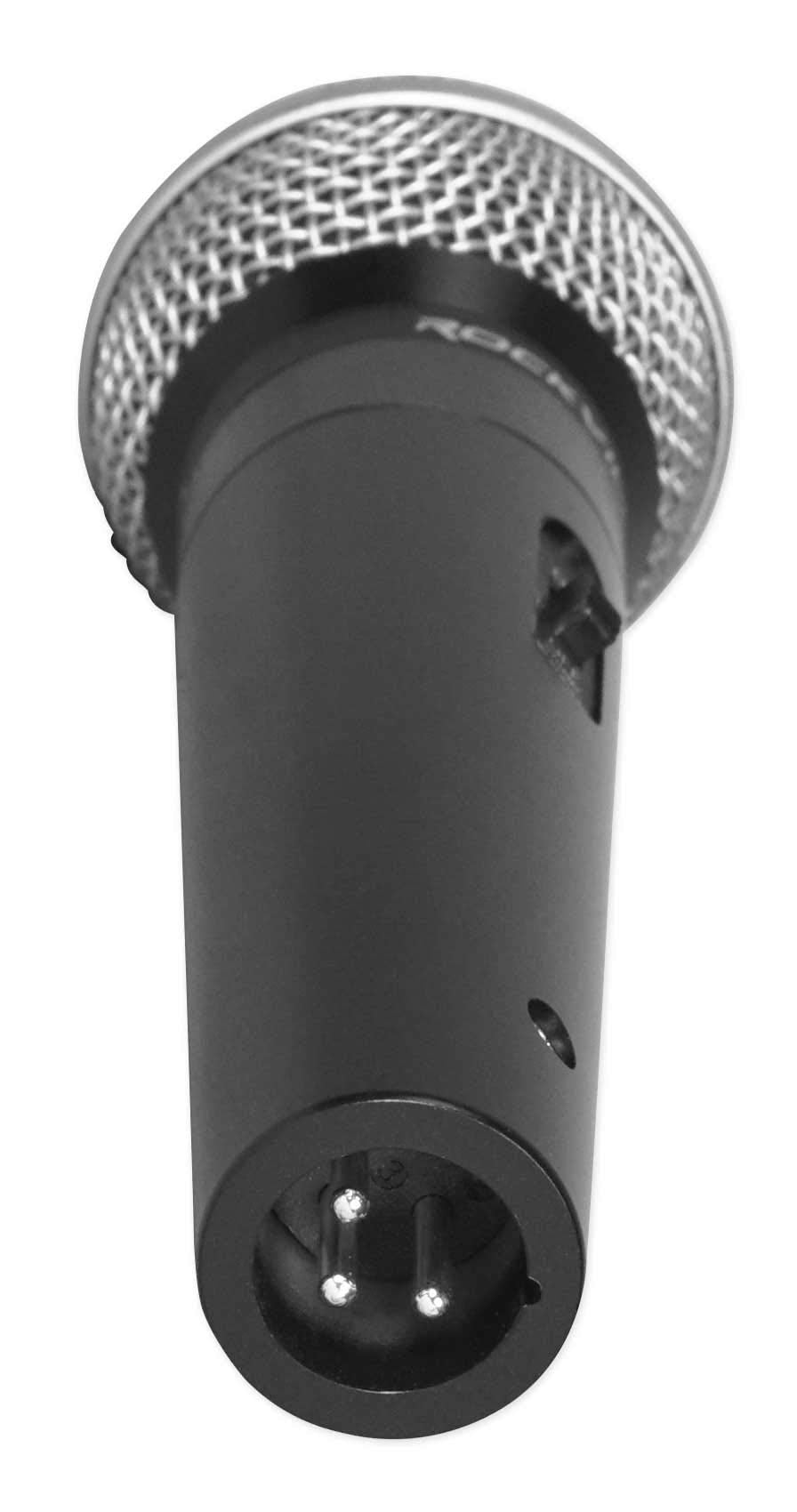 Rockville RMC-3PK Dynamic Microphones (3 Pack), Cardioid, Metal Build, XLR, Clear Audio, Durable Case, Noise Reduction, for Vocals, Instruments, DJs