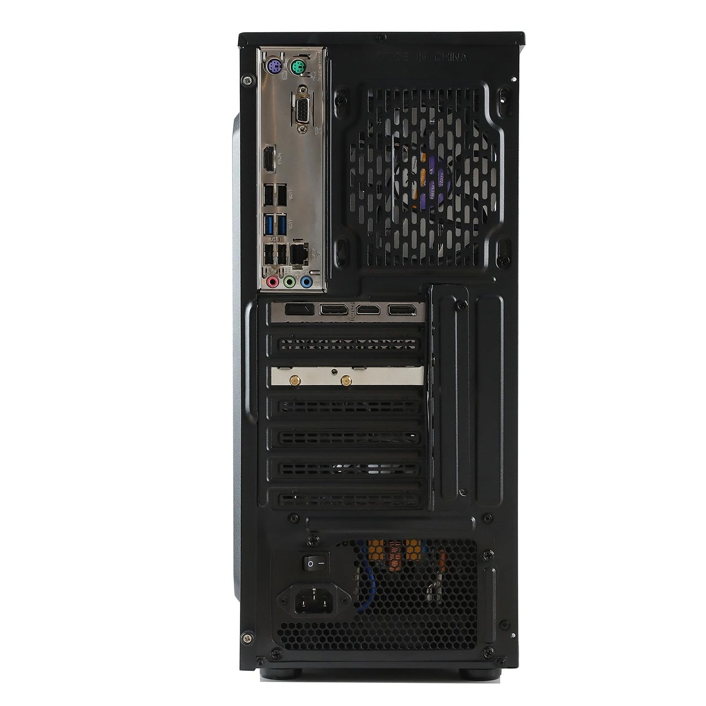 MXZ Gaming Desktop PC Computer I5 9400F,RX580, B365,8GB DDR4, NVME 500G SSD, 5 RBG Fans, Windows 11 Pro Ready to use,I5 9400F| RX580