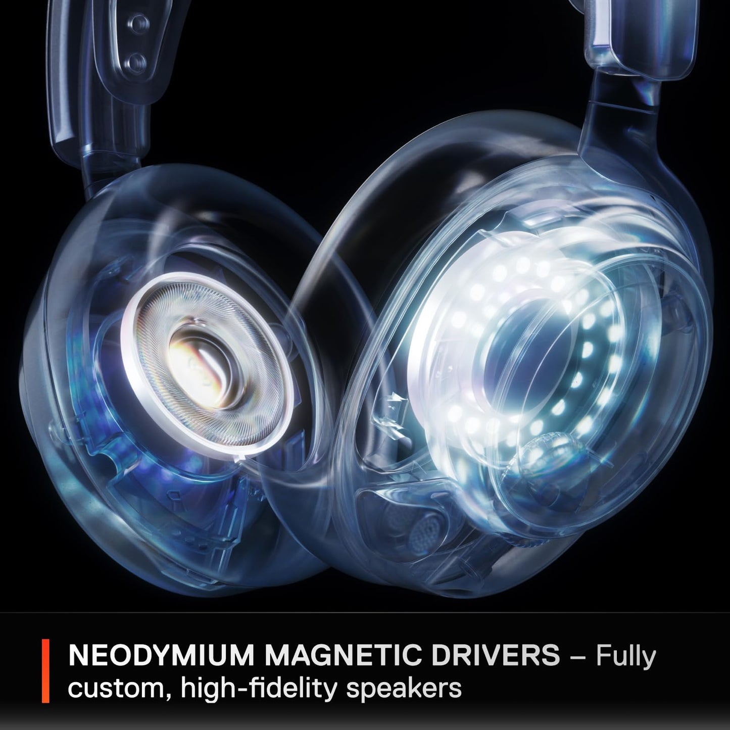 SteelSeries Arctis Nova 7P Wireless Multi-Platform Gaming Headset — Neodymium Magnetic Drivers — 2.4GHz + Bluetooth — 38Hr USB-C Battery — Gen2 AI Mic — PlayStation, PC, Switch, VR, Mobile - White