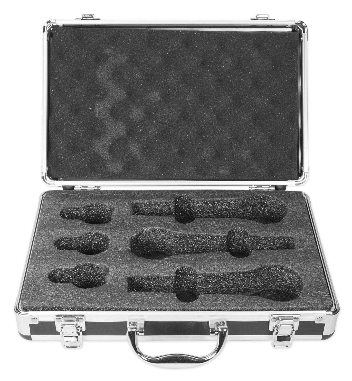 Rockville RMC-3PK Dynamic Microphones (3 Pack), Cardioid, Metal Build, XLR, Clear Audio, Durable Case, Noise Reduction, for Vocals, Instruments, DJs