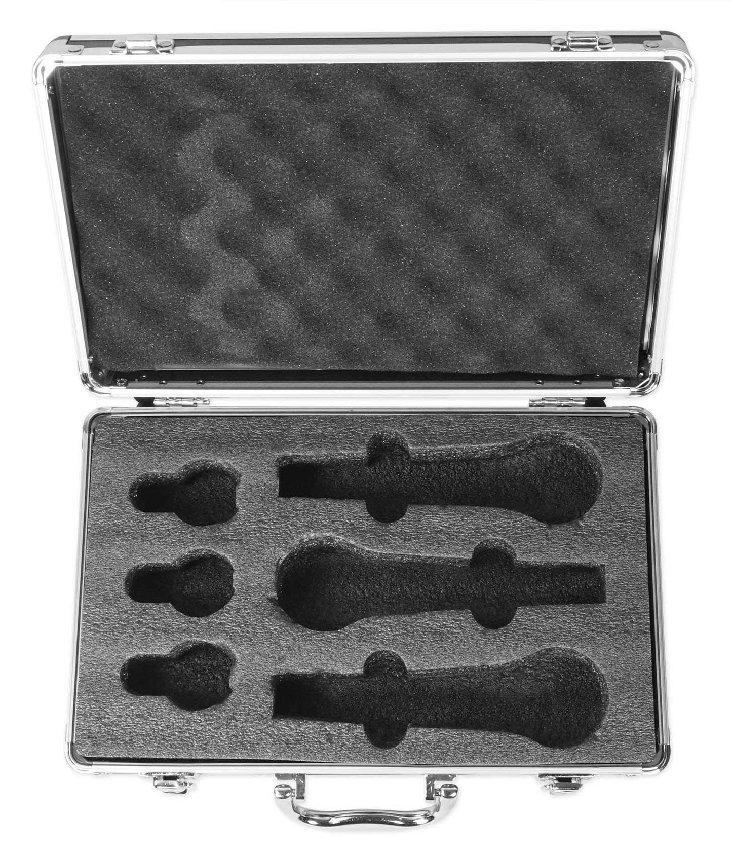 Rockville RMC-3PK Dynamic Microphones (3 Pack), Cardioid, Metal Build, XLR, Clear Audio, Durable Case, Noise Reduction, for Vocals, Instruments, DJs
