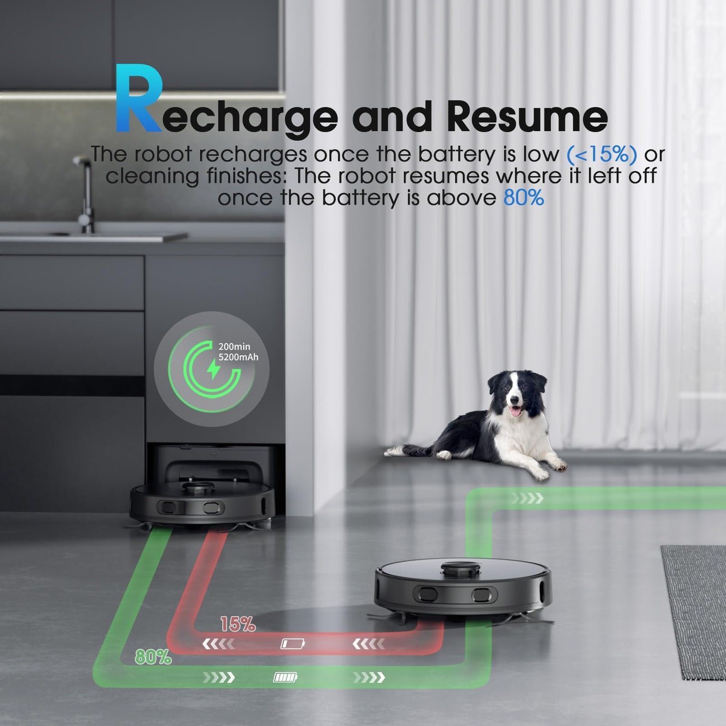 Robot Vacuum and Mop, 3-in-1 Robotic Vacuums Cleaner with LiDAR Navigation Smart Mapping & Max Strong 6000Pa Suction, Self Emptying Bases for 70 Days, WiFi/App/Alexa Voice Control, Obstacle Avoidance