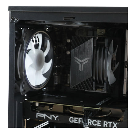 MXZ Gaming Desktop PC Computer I5 9400F,RX580, B365,8GB DDR4, NVME 500G SSD, 5 RBG Fans, Windows 11 Pro Ready to use,I5 9400F| RX580